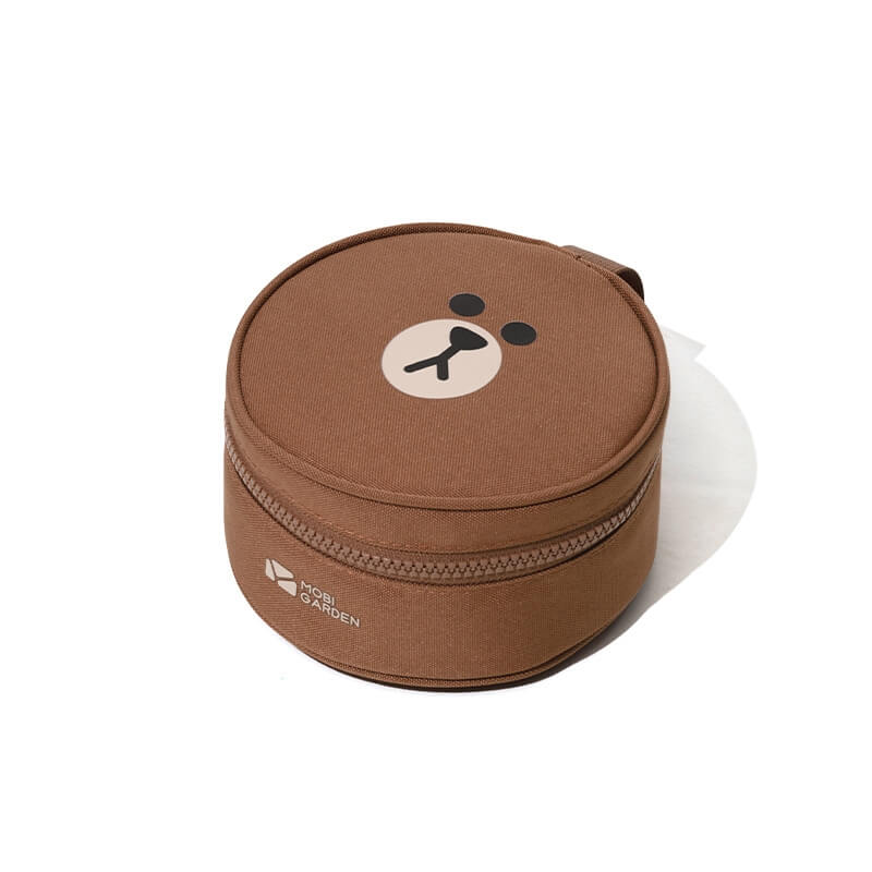 Circular Dinnerware Storage Bag - LINE FRIENDS