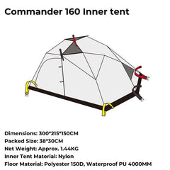 Commander Geodesic Tent Add-On