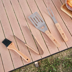 Leyan 4pcs BBQ Grill Tool Set