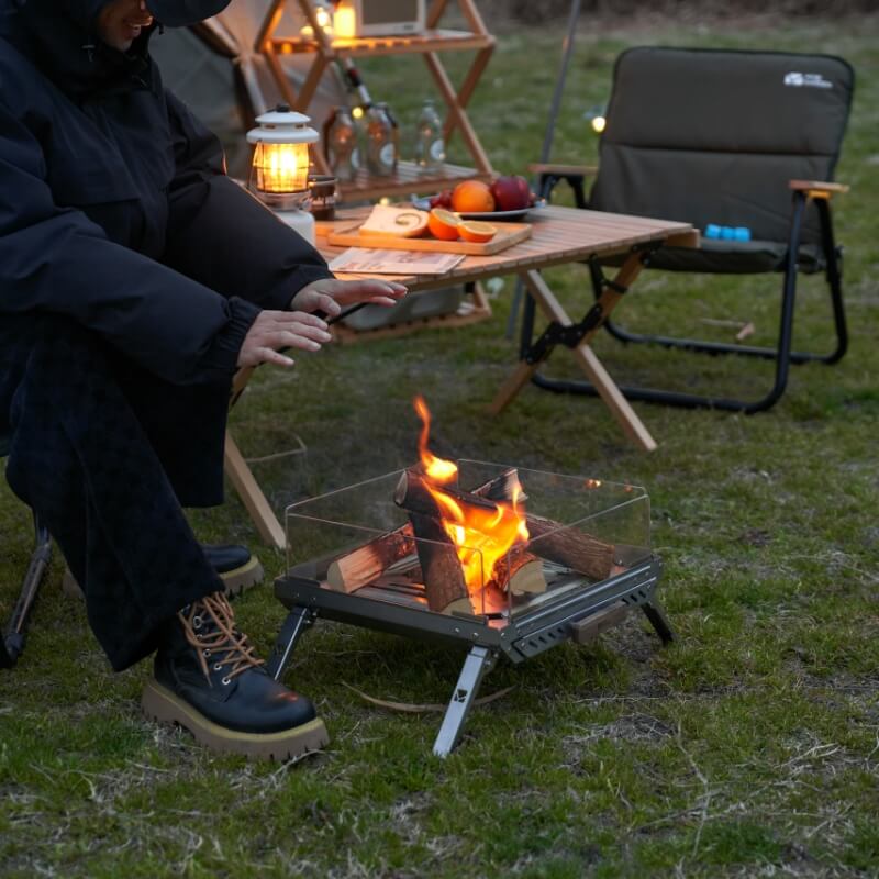 Liaoyan Glass Fire Pit