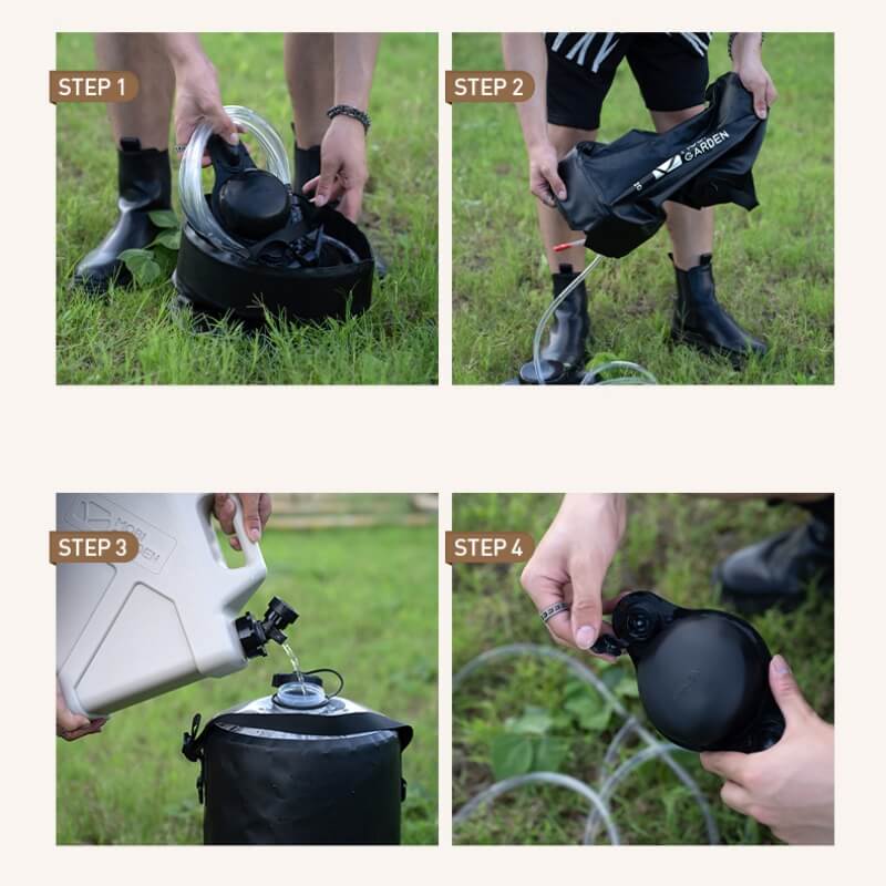 Mufeng Portable Shower Bag