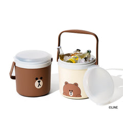 Outdoor Portable Insulated Bucket - LINE FRIENDS