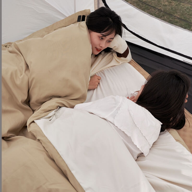 PUYUE Cotton Quilt Sleeping Bag