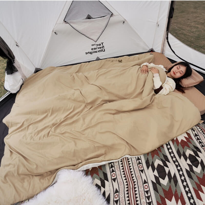 PUYUE Cotton Quilt Sleeping Bag