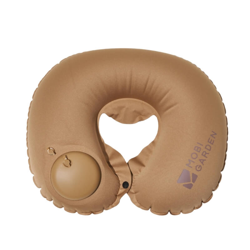 Press-type Inflatable U-shaped Pillow