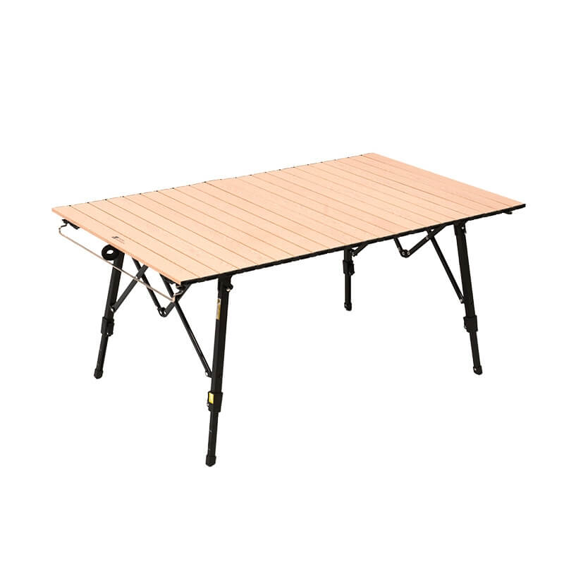 ShanJian Aluminum Alloy Roll-Up Liftable Table