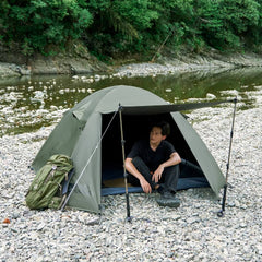 Sunny Beginner Hiking Vinyl Tent