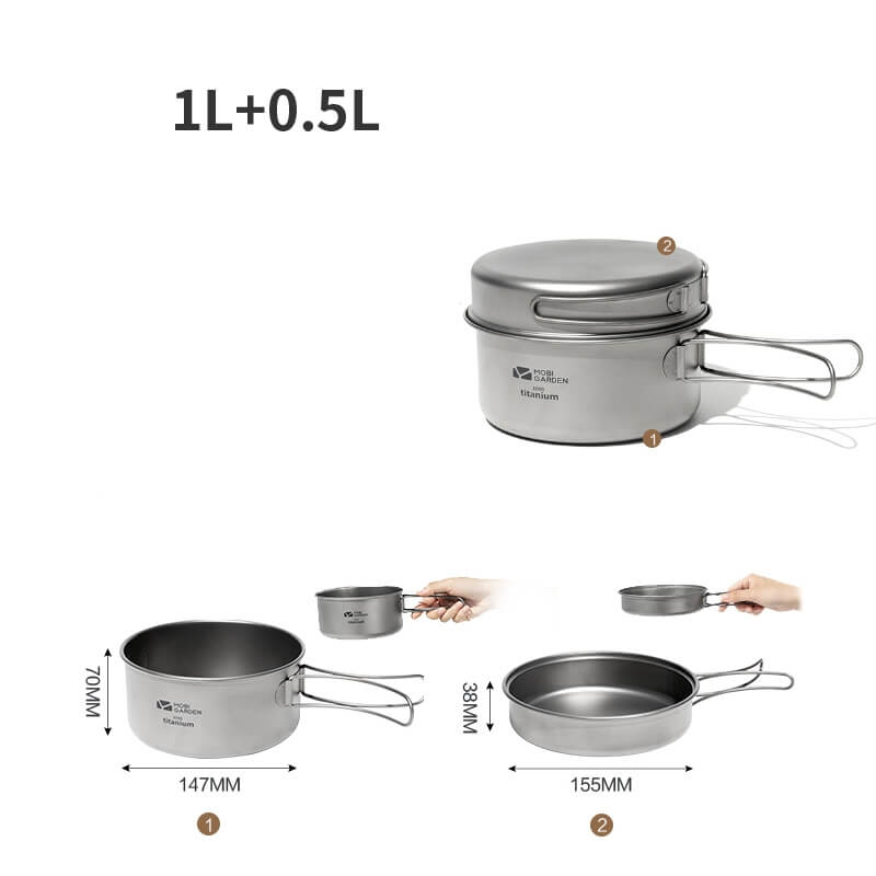 Xiangyan Titanium Cookware Set