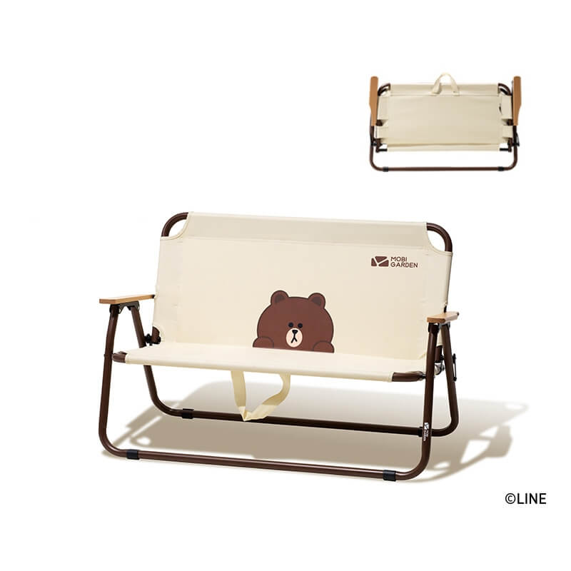 Yun Mu Aluminum Alloy Folding Chair - LINE FRIENDS