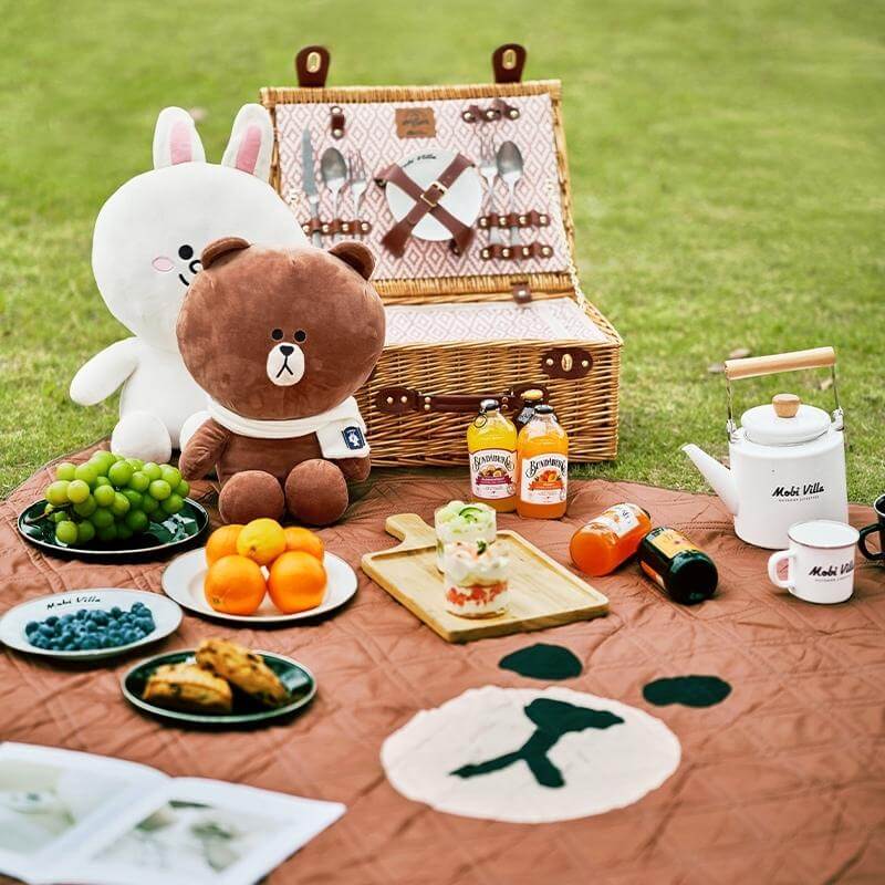 YunXia Picnic Blanket - LINE FRIENDS