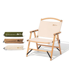 Yunyi Solid Wood Folding Low Reclining Chair