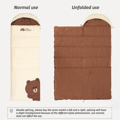 ZhuYue Envelope Sleeping Bag - LINE FRIENDS