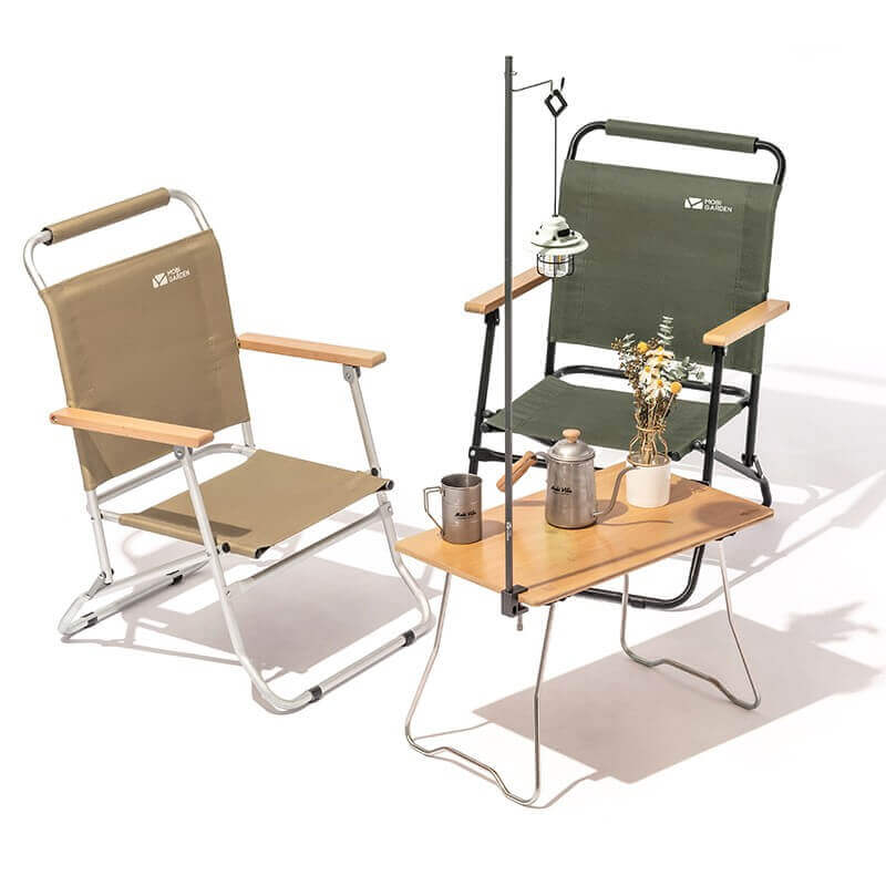 Shan Hai Aluminum Folding Chair - Mobi Garden