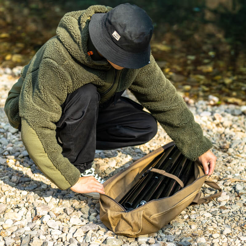 Canvas Tarp Rod Bag