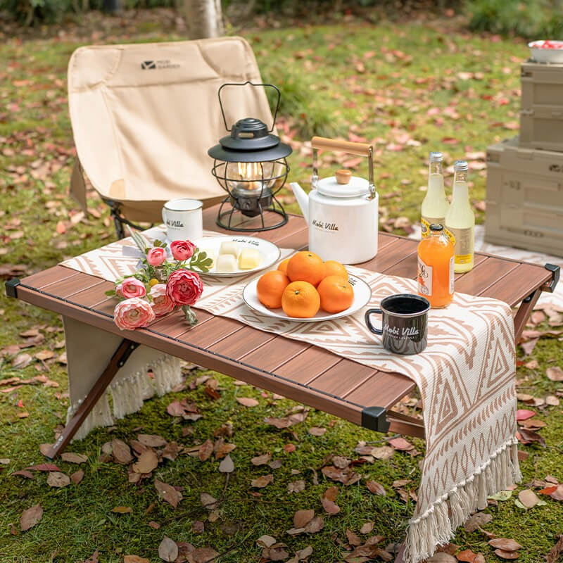 Shan Ze Aluminum Egg Roll Table