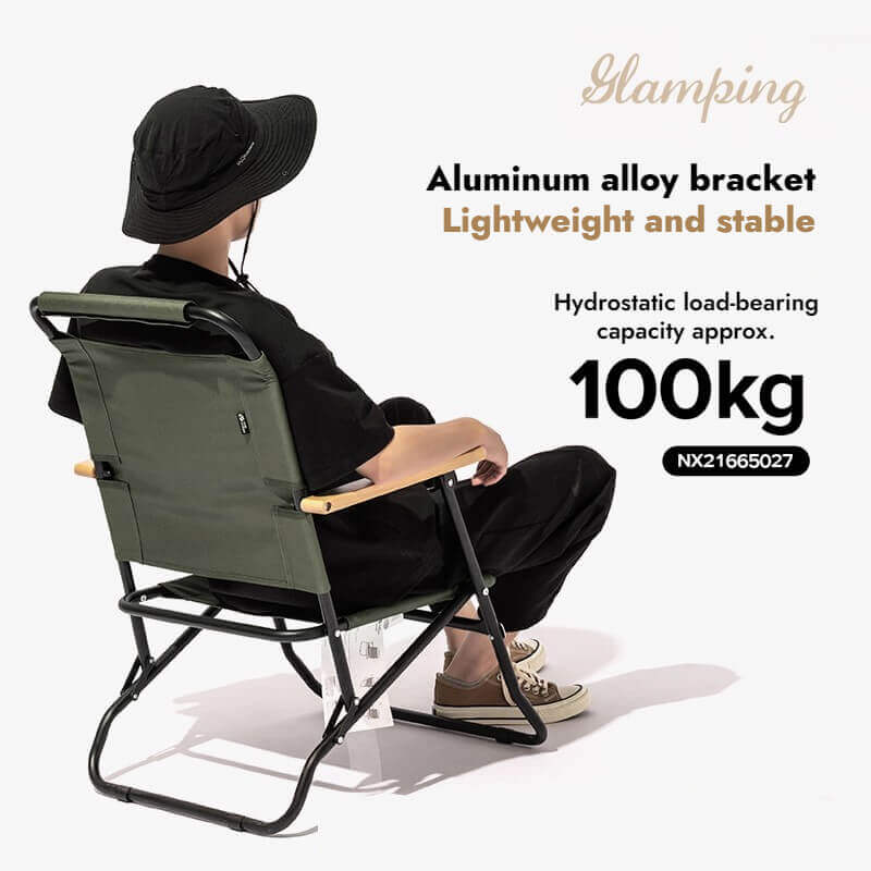 Shan Hai Aluminum Folding Chair - Mobi Garden