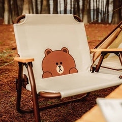 Yun Mu Aluminum Alloy Folding Chair - LINE FRIENDS