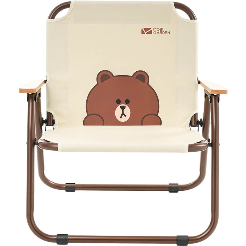 Yun Mu Aluminum Alloy Folding Chair - LINE FRIENDS