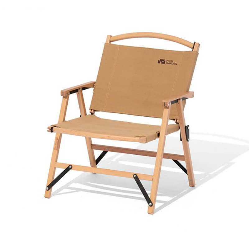 Yun Yi Solid Wood Folding Low Recliner - Mobi Garden