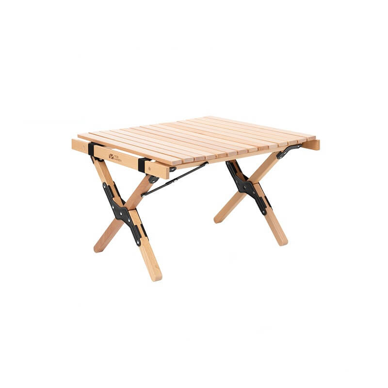 Yun Rui Solid Wood Egg Roll Table - Mobi Garden